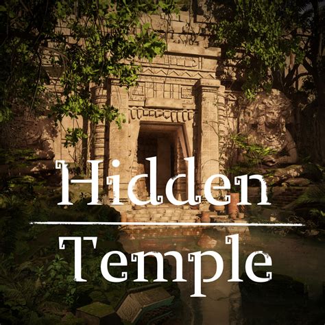 Artstation The Hidden Temple
