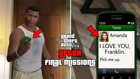 Gta 5 Secret Phone Calls Emails And Text Messages After Final Missions