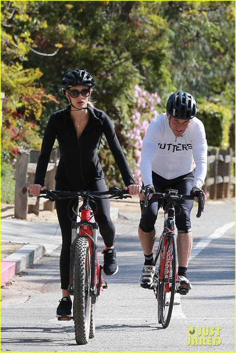 Dennis Quaid Goes For Early Morning Bike Ride With Fiancee Laura Savoie