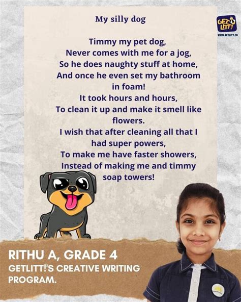 Rhyming Poems For Grade 4