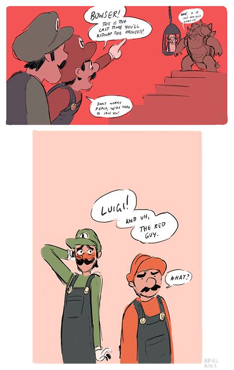 Bowuigi Bowser X Luigi Sequel Comic By Arielries Panel Bowser X Luigi Bowuigi Know