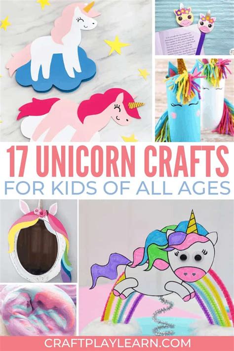 Easy Unicorn Crafts For Kids And Teens Craft Play Learn