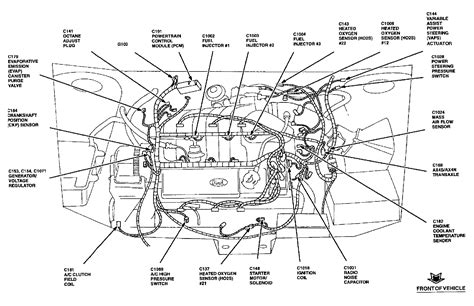 Diagram Ford Taurus 30 Engine Wiring Diagram Mydiagramonline