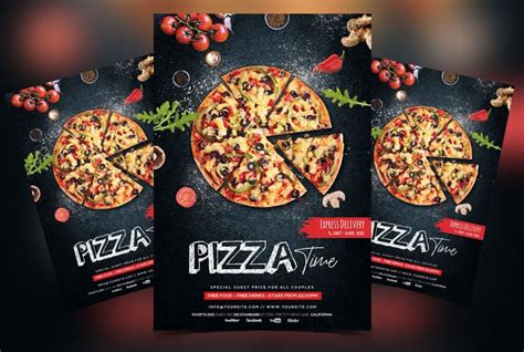 Pizza Restaurant Free Psd Flyer Template Free Psd Flyer Templates To