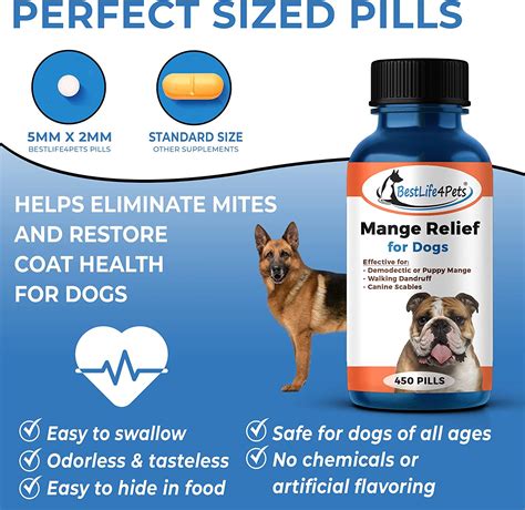 Buy Demodectic Mange Relief For Dogs All Natural Healthy Coat And