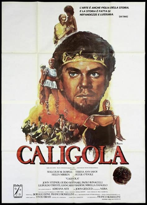 Caligula 1979 55x78 Italian Poster