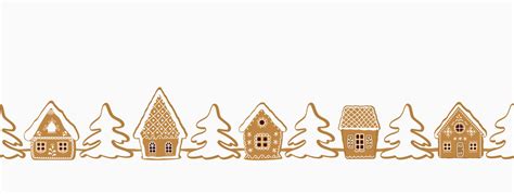 Gingerbread Cookie Clipart Gingerbread House Border Clipart Clip
