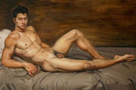Alibaba グループ AliExpress comの 絵画 書道 からの Gay Interest Nude Naked Muscle