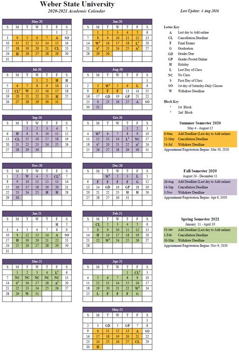 Weber State Fall 2024 Calendar Elita Anne Corinne