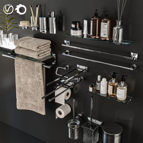 Check out our bathroom accessories selection for the very best in unique or custom, handmade pieces from our bathroom shops. Bathroom Accessories - 3D Model for VRay, Corona