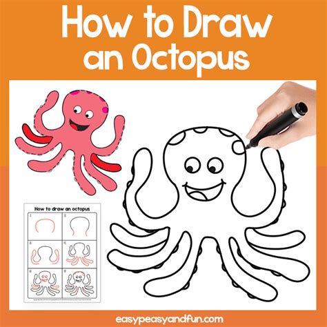 How To Draw An Octopus Easy Peasy And Fun