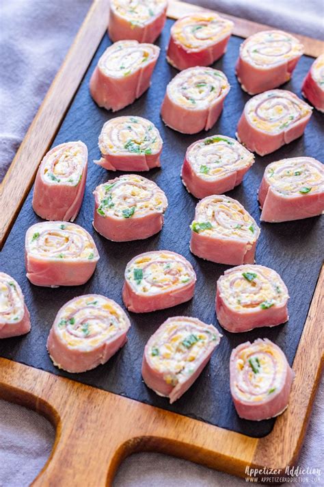 Ham And Pickle Roll Ups Recipe Appetizer Addiction