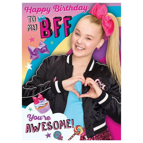 Jojo Siwa Birthday Cards Assorted Ebay