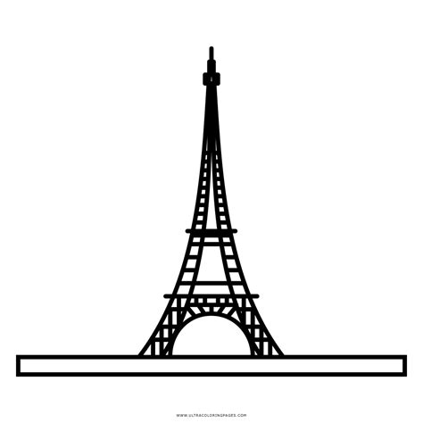 Desenhos Para Colorir Da Torre Eiffel Coloring City