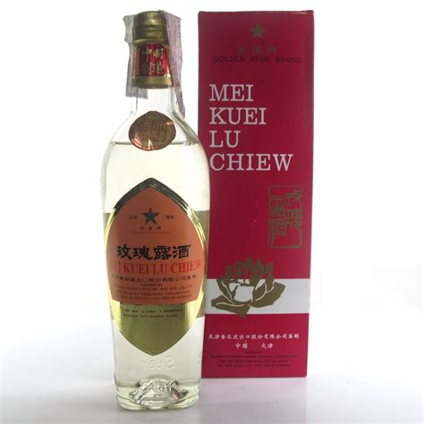 Mei Kuei Chiew Chinese Rose Wine 50cl Whisky Auctioneer