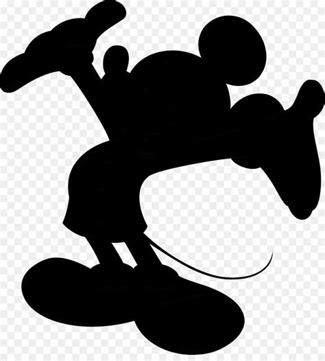Free Mickey Mouse Silhouette Transparent Background Download Free