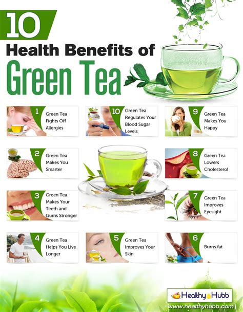 10 Amazing Health Benefits Of Green Tea Health Tea Natural Fitness