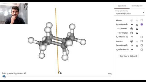 Symmetry In Cyclohexane Chair Form Cyclohexane Chair Conformation