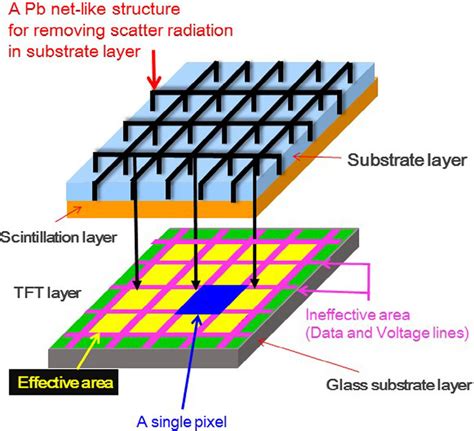 Schematic Illustration Of The Novel Csi Based Fpd For Removing Scatter