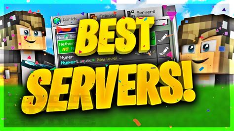 Best Servers For Minecraft Pe Mcpemcbe Servers Server Ip For Pocket Edition 112113114