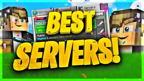 Scroll down and find some new mcpe servers! BEST Servers For Minecraft PE ( MCPE/MCBE SERVERS ) SERVER ...