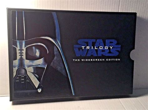 Star Wars Final Video Release Trilogy Vhs Thx Widescreen Edition Box