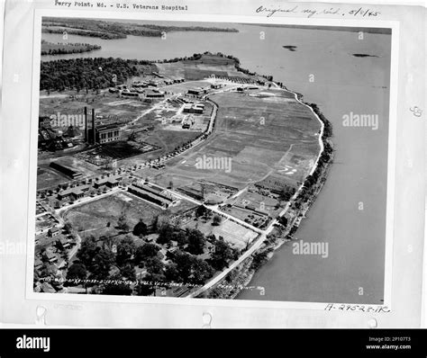 Maryland Perry Point Aerial Photograph Stock Photo Alamy