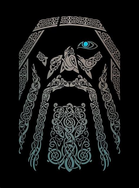 Image Result For Odin Art Viking Tatouage Nordique Symbole Viking