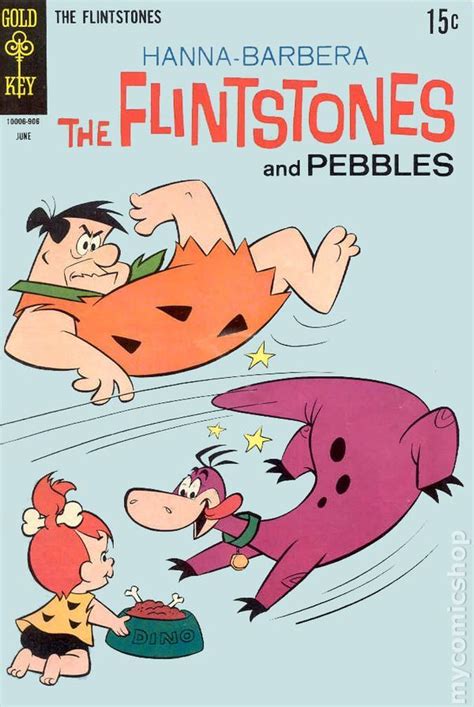 Flintstones 1961 Dellgold Key 52 Vintage Comic Books Cartoon