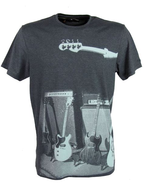 $49.95 $29.97 is available for orders between. Mens Ben Sherman T-Shirt Crew Neck Guitar Print Tee