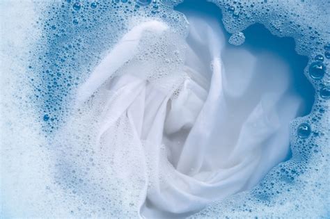 Soak A Cloth Before Washing White Cloth Premium Photo