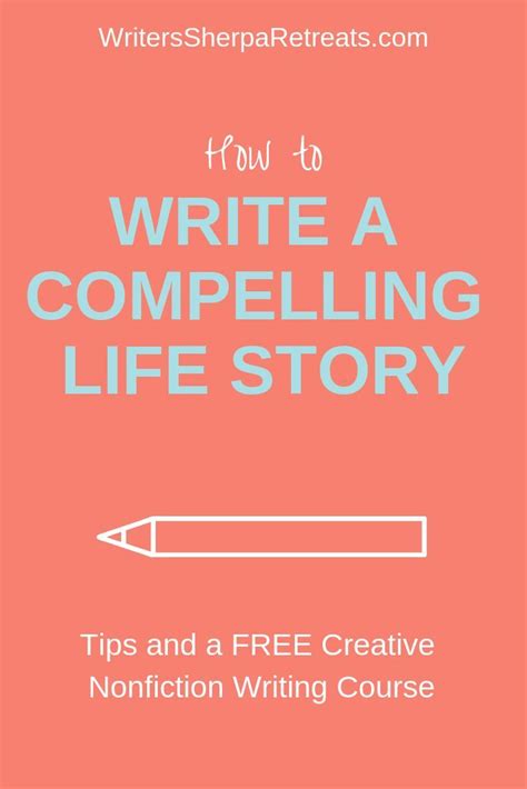 How To Write Your Experiences As A Compelling Life Story Memoir