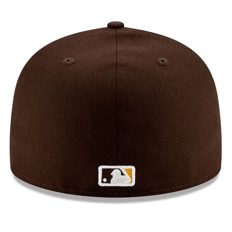 New Era San Diego Padres Brown Authentic 59fifty Fitted Hat