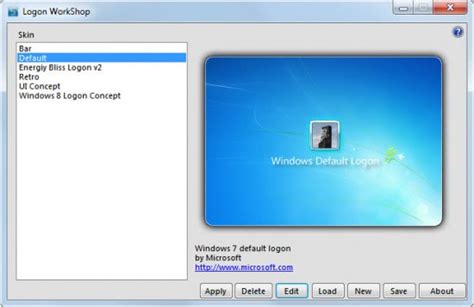 Logon Workshop Customize The Windows 7 Logon Screen Ghacks Tech News