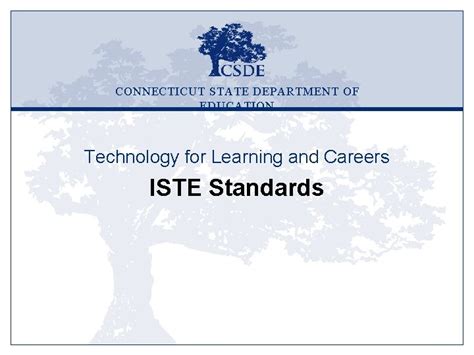 Connecticut State Department Of Education Technology For Learning