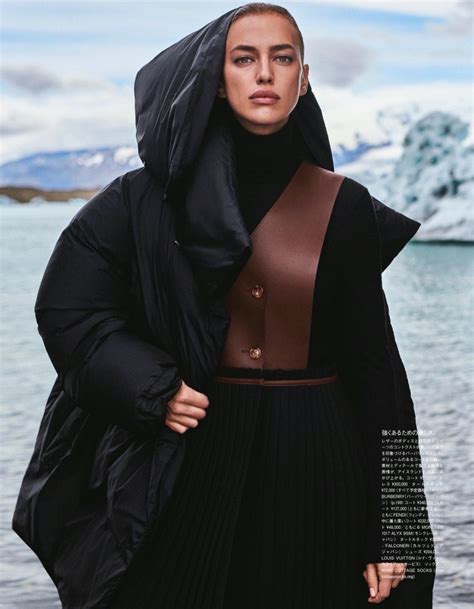 Irina Shayk Vogue Japan 2020 Cover Fashion Editorial Page 2