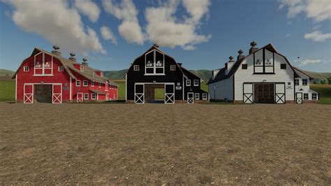 Fs19 Placeable Straw Barn V20 Fs 19 And 22 Usa Mods Collection