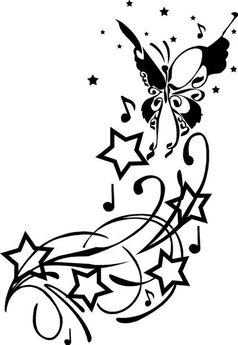 Swirly Star Tattoo Designs Lineartdrawingsabstracthands