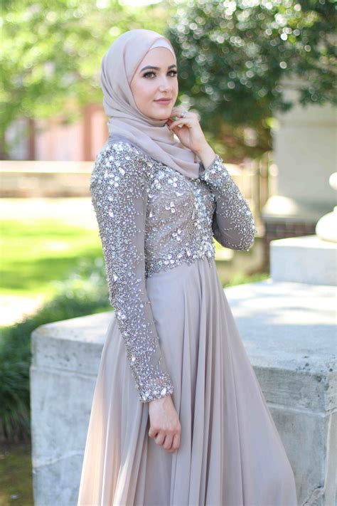 Modest Hijab Evening Dresses Hijab Style
