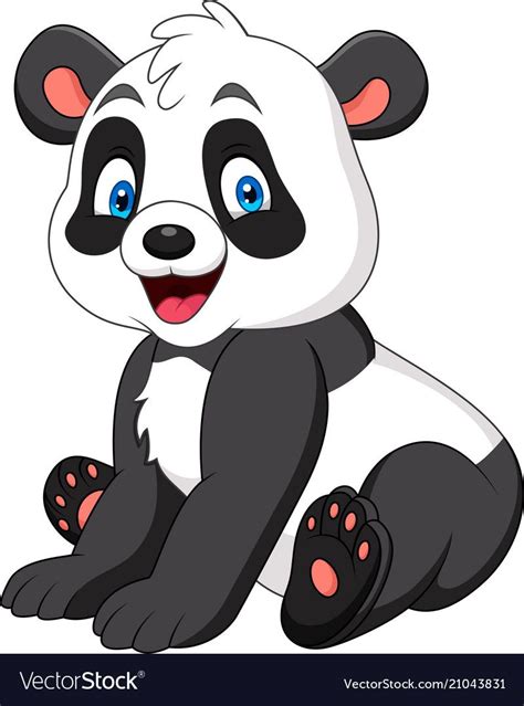 Cute Panda Cartoon Download A Free Preview Or High Quality Adobe