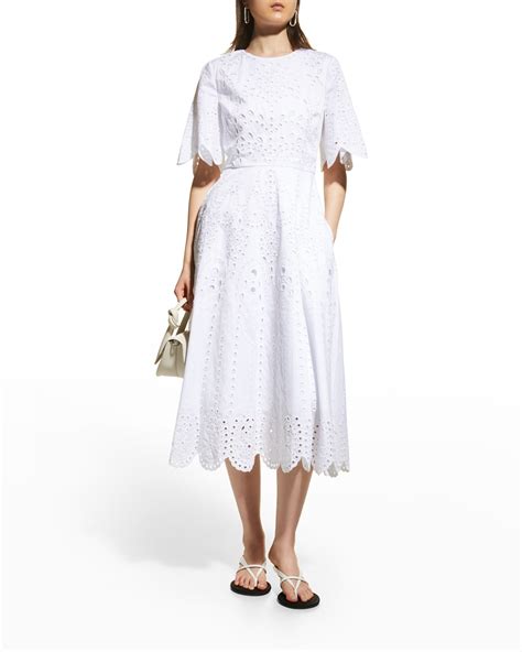 Rails Lucille Eyelet Embroidered Midi Dress Neiman Marcus