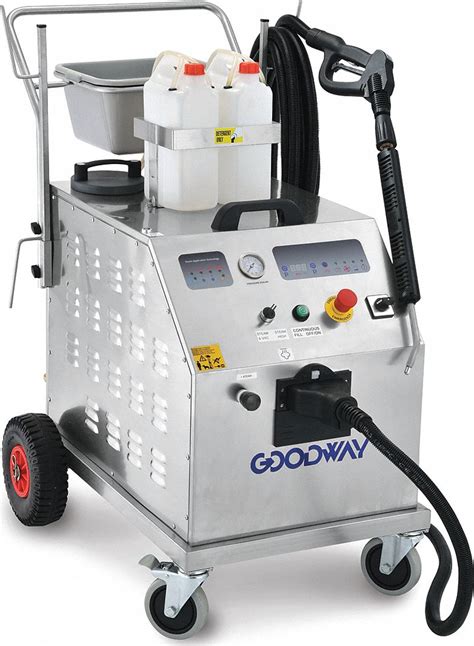 Goodway Industrial Steam Cleaner 3 Phase 480vac 53rk16gvc 18000