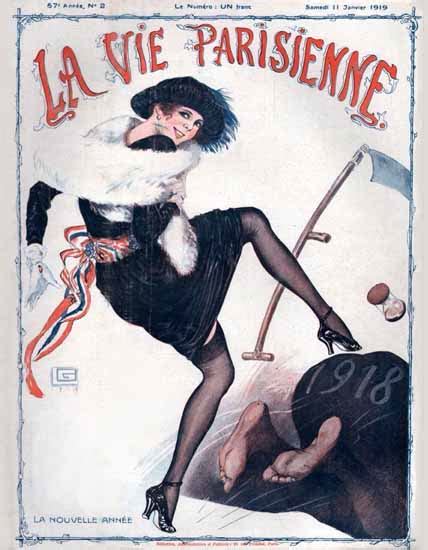 la vie parisienne 1919 la nouvelle annee sex appeal mad men art