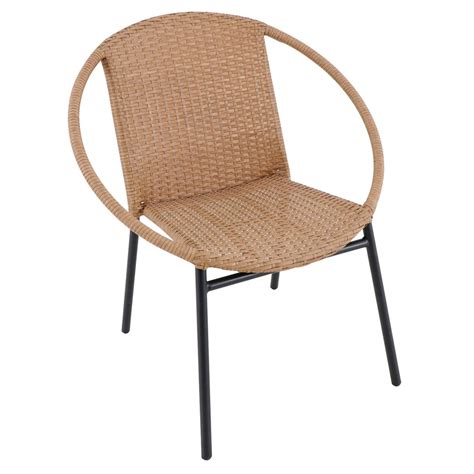 Round Geo Wicker Chair At Home Wicker Outdoor Chairs Wicker Patio