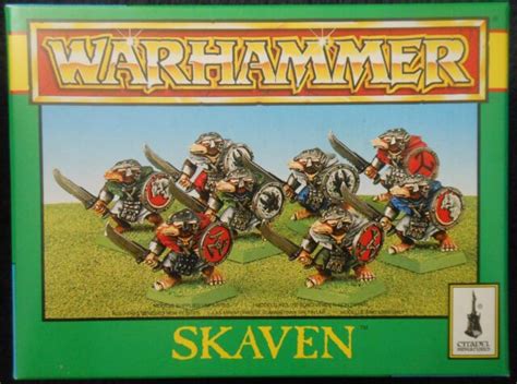 1993 Skaven 3rd Edition Plastic Chaos Ratmen X 16 Citadel Warhammer