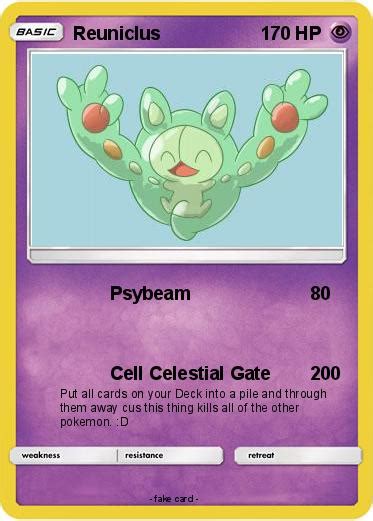 Pokémon Reuniclus 99 99 Psybeam My Pokemon Card