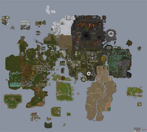 Willing To Pay For Osrs World Map Wo Text And Symbols R2007scape