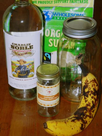 How To Make Your Own Banana Liqueur The Rhumerie
