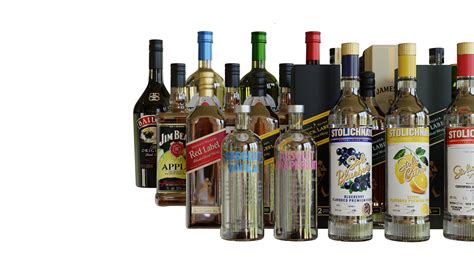 Alcohol Bar Set Set Of 40 Alcohol Bottles Blender Market