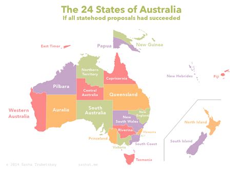 24 States Of Australia Rmaps